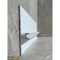 30mm White Reversible Skirting Board for Developers in the UAE